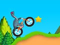 Dinosaur Bike Stunt