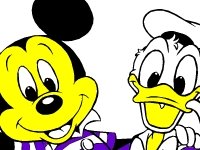 Разукрась Микки