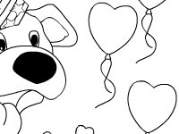 Счастливый щенок